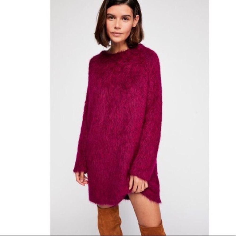 Free People Bon Bon Sweater Dress